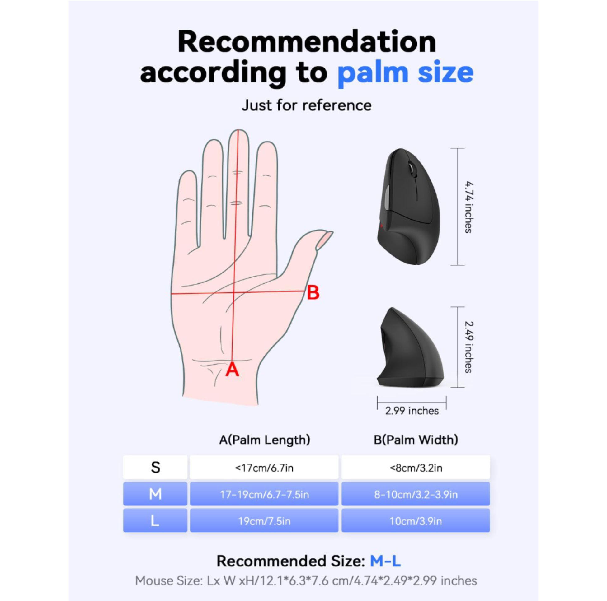 ZenClick™ - Wireless Vertical Ergonomic Mouse