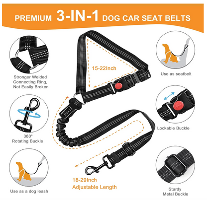 BungeeStrap Pro™ - Bungee Restraint with Seatbelt