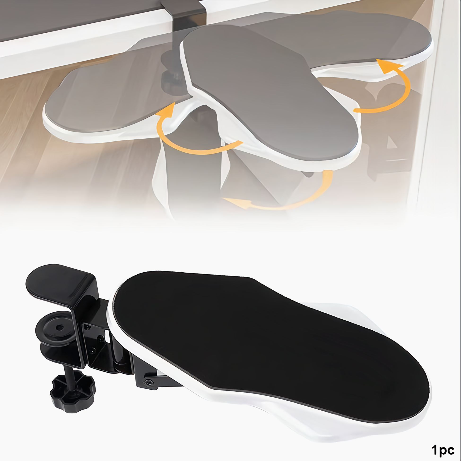 ErgoWing™ – Adjustable Ergonomic Armrest for Desk