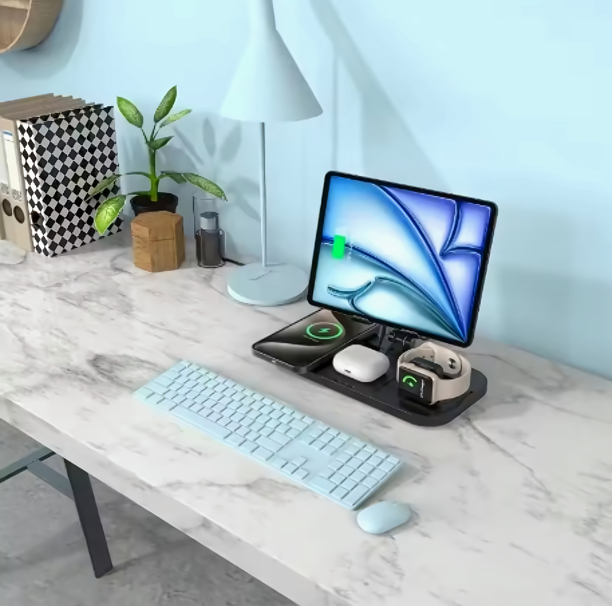 QuadraCharge™ - 4 in 1 Magnetic Wireless Stand