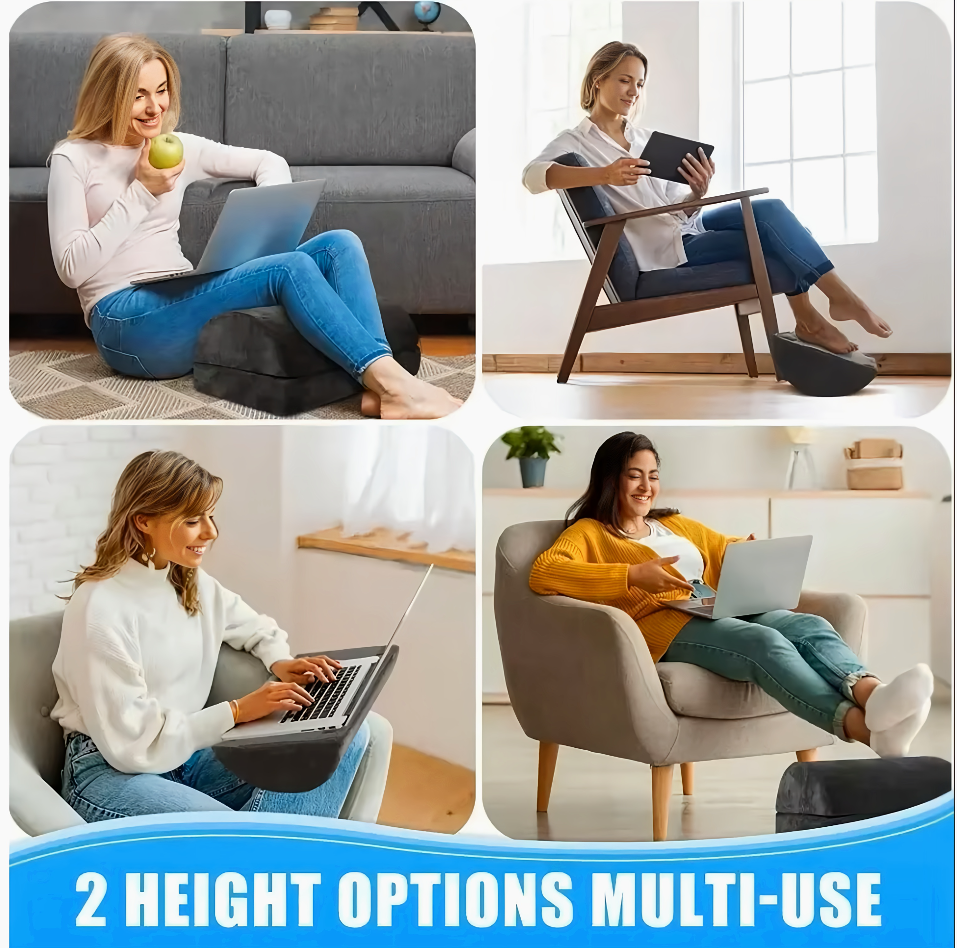 UnderEase™ -  Memory Foam Footrest